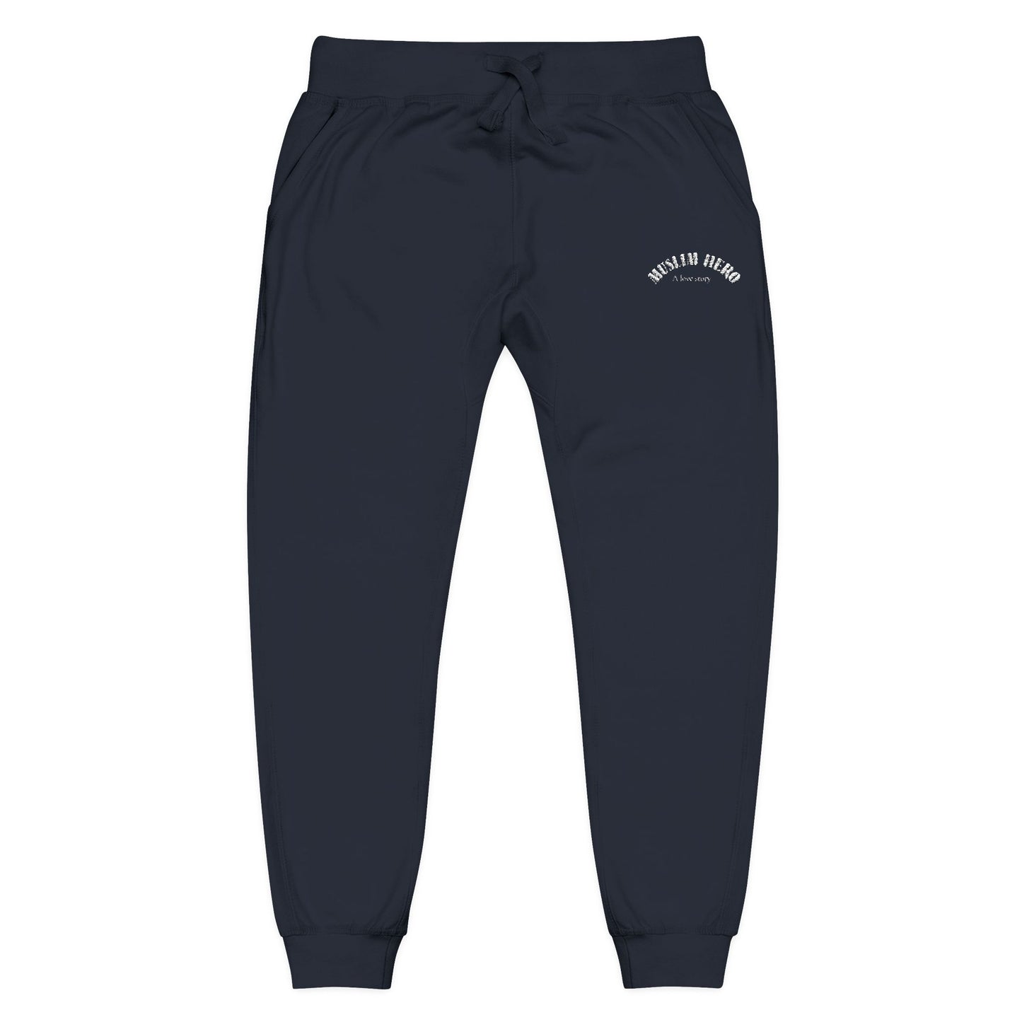 The Original Muslim Hero Fleece Jogger — Grey