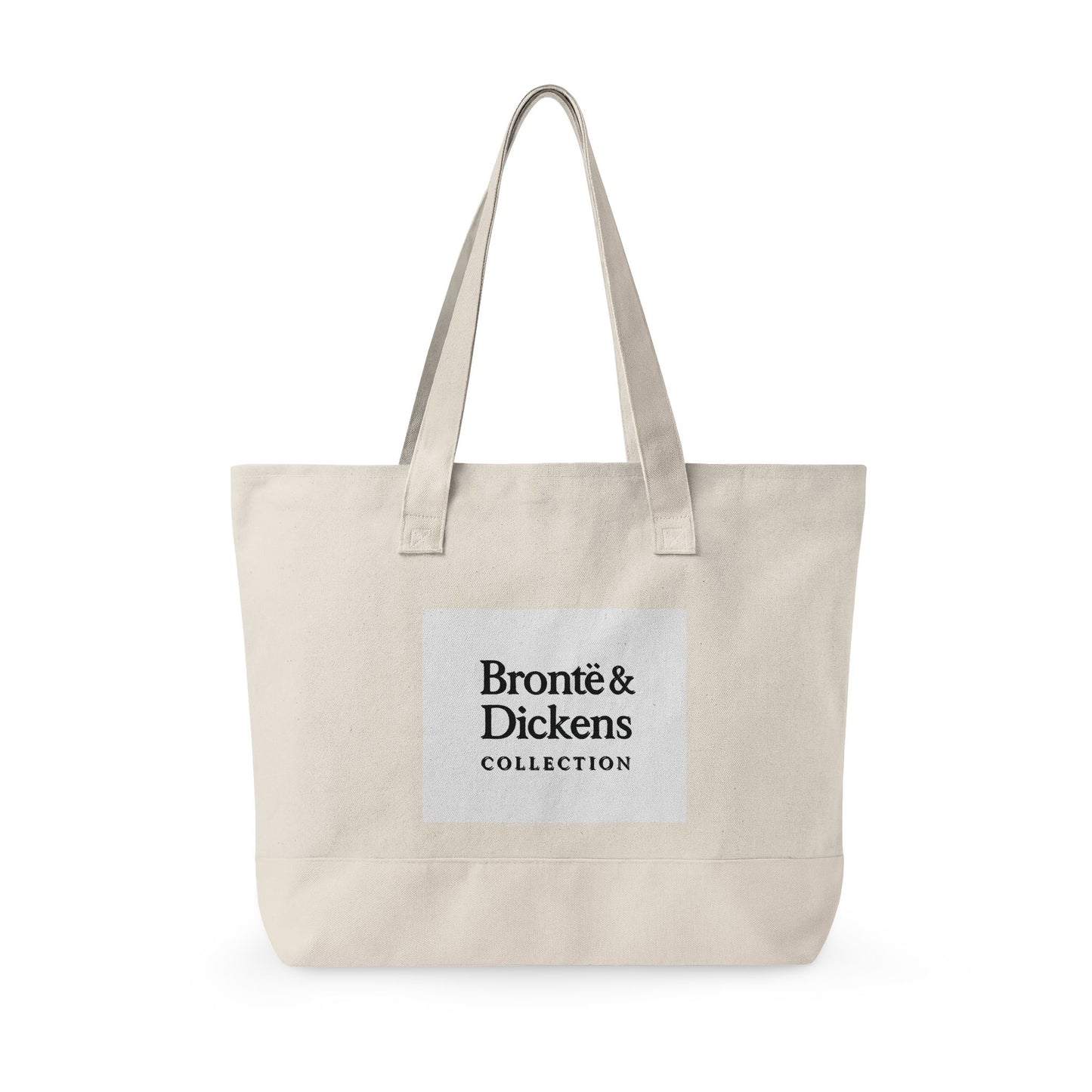 Brontë & Dickens Canvas Tote — A Love Story