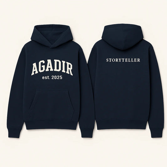 Agadir Storyteller Hoodie — The Cities Collection