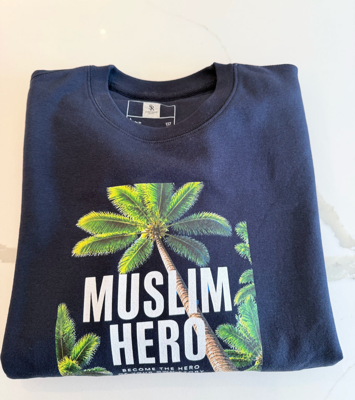 The Palm Navy Crewneck