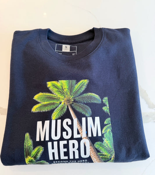 The Palm Navy Crewneck